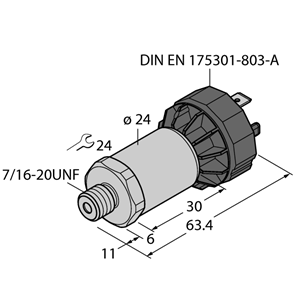 德国TURCK图尔克压力传感器PT3000PSIG-2005-U1-DA91/X