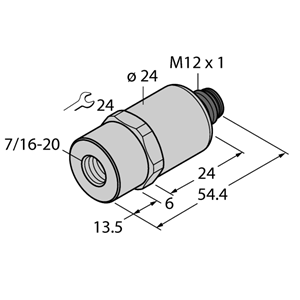 德国TURCK图尔克压力传感器PT750PSIG-1018-U6-H1143