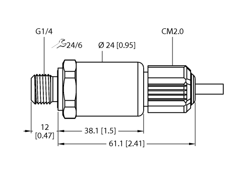 德国TURCK图尔克压力传感器PT1R-1004-I2-CM2.0/O