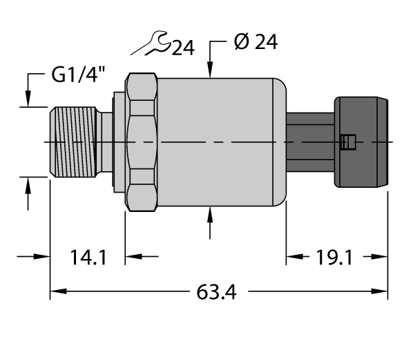 德国TURCK图尔克压力传感器PT10R-1104-I2-MP11