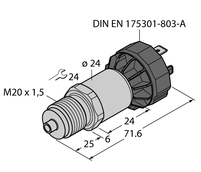 德国TURCK图尔克压力传感器PT1.6R-1020-I2-DA91/X