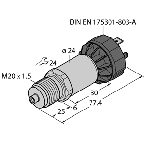 德国TURCK图尔克压力传感器PT1000R-2020-IX-DA91