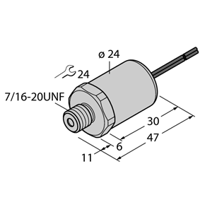 德国TURCK图尔克压力传感器PT5000PSIG-2005-I2-WM0.5/X