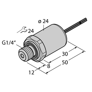 德国TURCK图尔克压力传感器PT600R-2004-I2-WM0.5