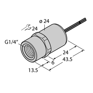 德国TURCK图尔克压力传感器PT16R-1001-I2-WM0.5