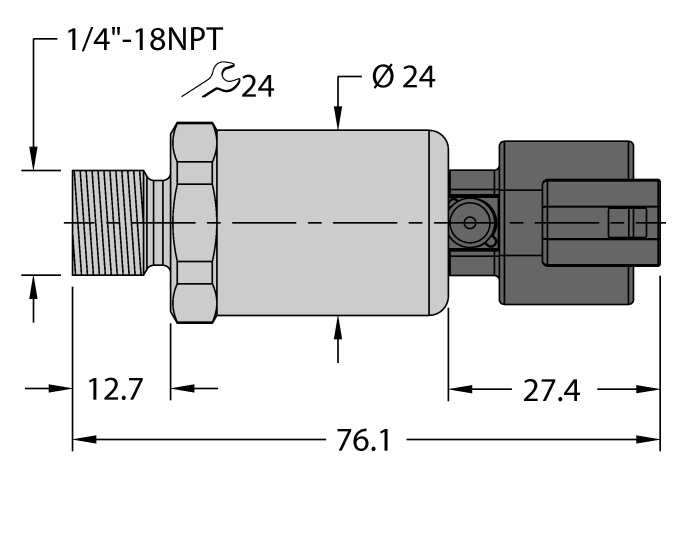 德国TURCK图尔克压力传感器PT600R-2119-I2-DT043P