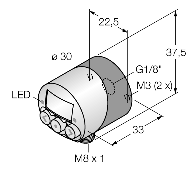 德国TURCK图尔克压力传感器PK01V-N12AL-2UP8X-V1141