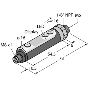 德国TURCK图尔克压力传感器PK01VR-P14-2UP8X-V1141