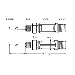 德国TURCK图尔克温度传感器TTM-103A-G1/8-LIUPN-H1140-L013