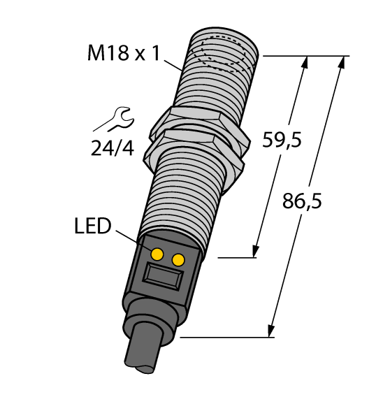 德国TURCK图尔克温度传感器M18TUP14