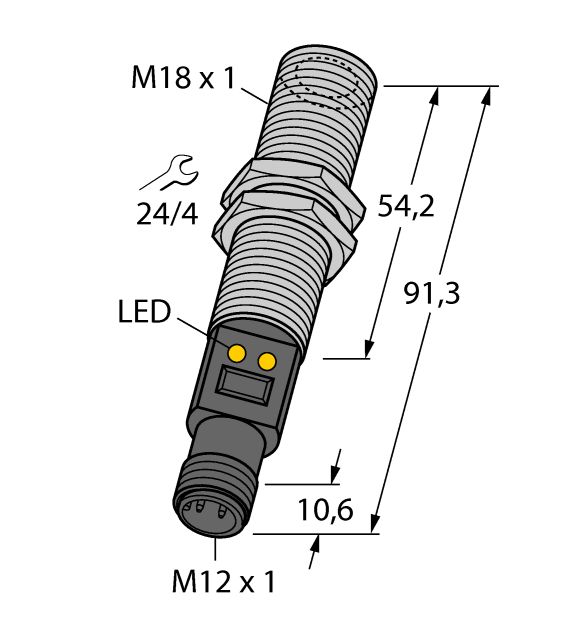 德国TURCK图尔克温度传感器M18TUP8Q