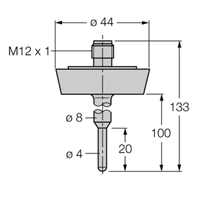 德国TURCK图尔克温度传感器TP-504A-DN25K-H1141-L100