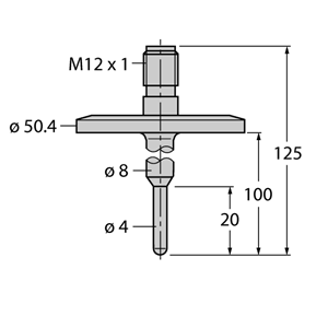 德国TURCK图尔克温度传感器TP-504A-TRI1.5-H1141-L100/S3645