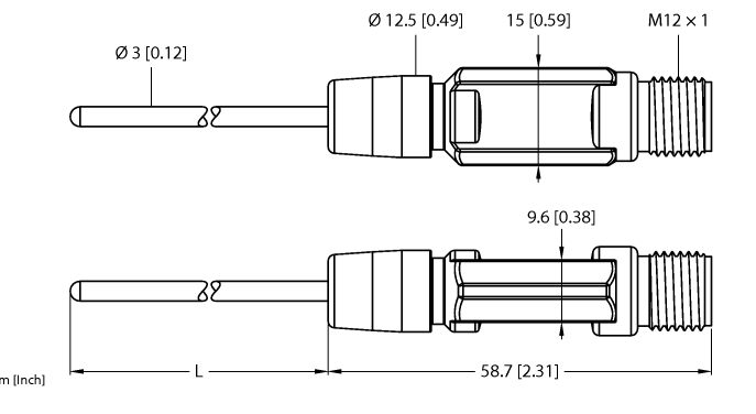 德国TURCK图尔克温度传感器TTM050C-203A-CF-LIUPN-H1140-L100