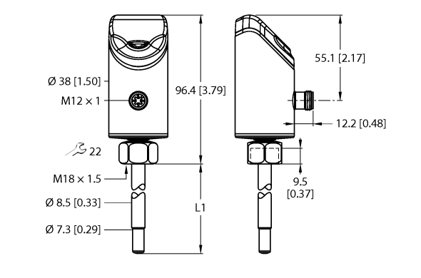 德国TURCK图尔克流量传感器FS100-300L-00-2LI-H1141