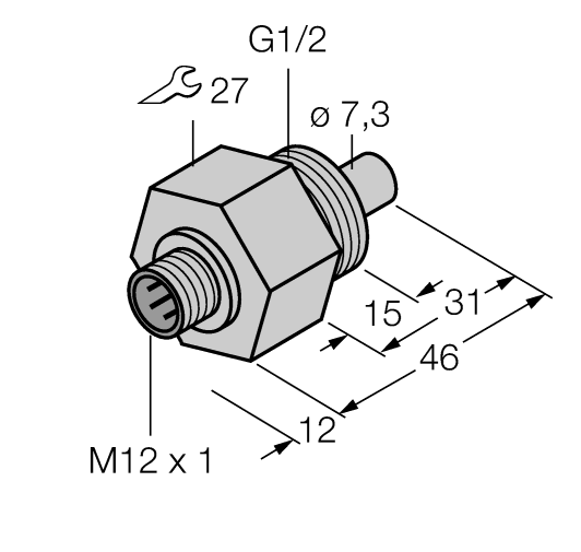 德国TURCK图尔克流量传感器FCS-G1/2A4-NA-H1141