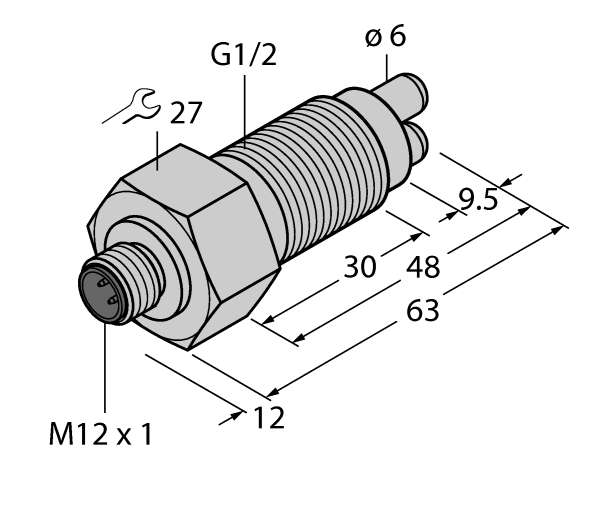 德国TURCK图尔克流量传感器FCS-GL1/2A4-NAEX0-H1141/A