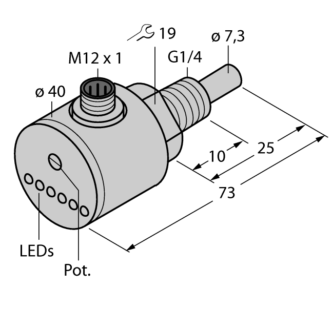 德国TURCK图尔克流量传感器FCS-G1/4A4-ARX-H1140