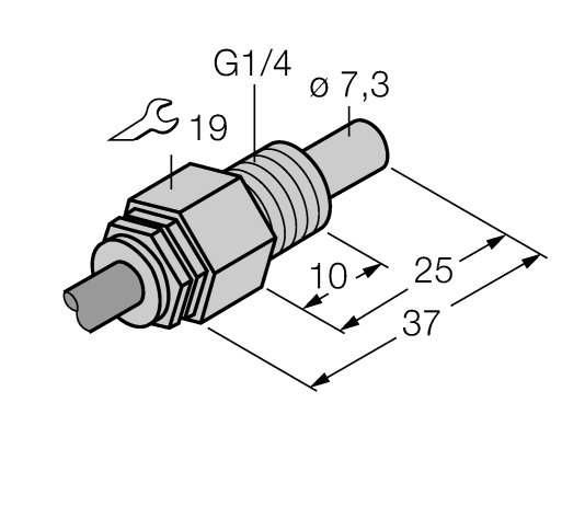德国TURCK图尔克流量传感器FCS-G1/4A4-NAEX