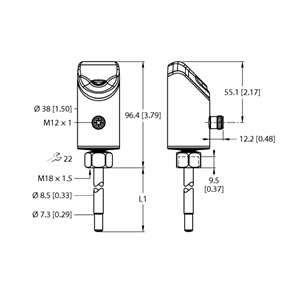 德国TURCK图尔克流量传感器FS100-300L-00-2LI-H1141