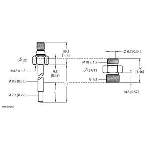 德国TURCK图尔克流量传感器FP100-300L-30-NA-H1141