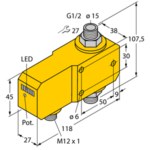 德国TURCK图尔克流量传感器FCI-D15A4P-AP8X-H1141