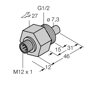 德国TURCK图尔克流量传感器FCS-G1/2A4-NA-H1141