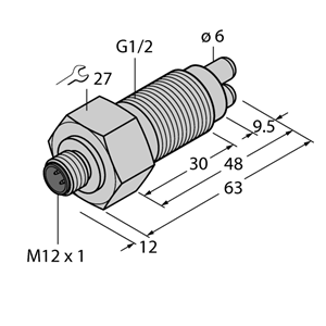 德国TURCK图尔克流量传感器FCS-GL1/2A4-NAEX0-H1141/A