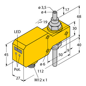 德国TURCK图尔克流量传感器FCI-TCD04A4P-LIX-H1141