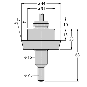 德国TURCK图尔克流量传感器FCS-DN25A4-NA/D100