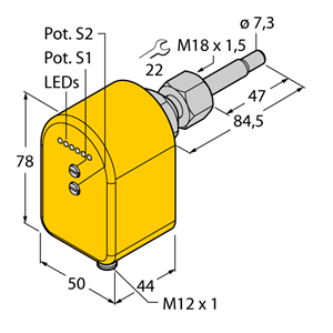 德国TURCK图尔克流量传感器FTCST-A4P-2AP8X-H1140