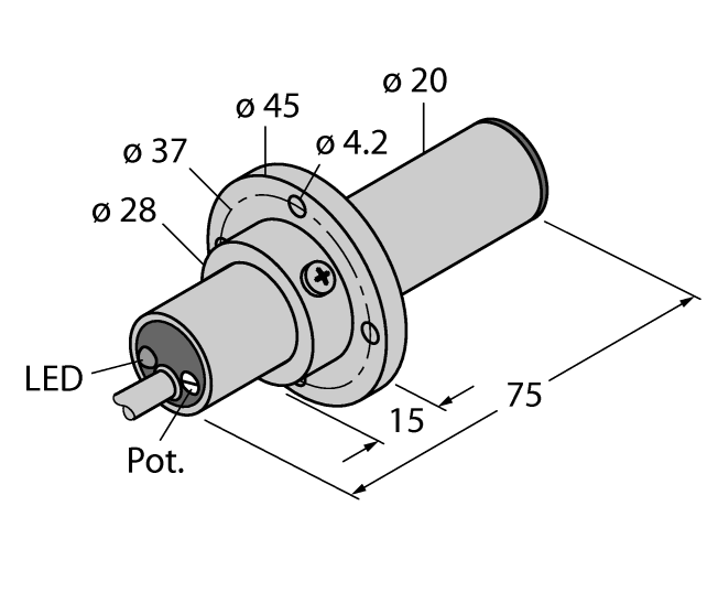 德国TURCK图尔克流量传感器FCS-K20-LIX