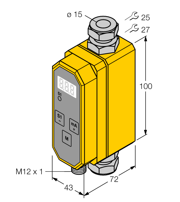 德国TURCK图尔克流量传感器FTCI-15D15A4P-LI-UP8X-H1141