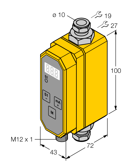 德国TURCK图尔克流量传感器FCMI-10D08DYA4P-LIUP8X-H1141