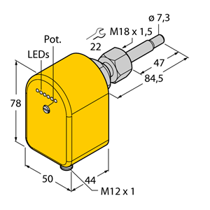 德国TURCK图尔克流量传感器FCST-A4P-ARX-H1140