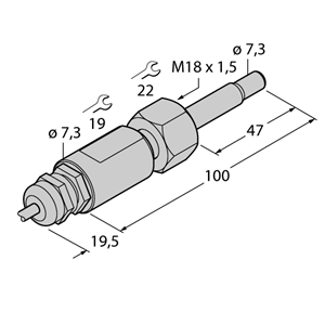 德国TURCK图尔克流量传感器FCST-A4-NA/D100