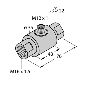 德国TURCK图尔克流量传感器FCI-D03A4-NA-H1141/M16