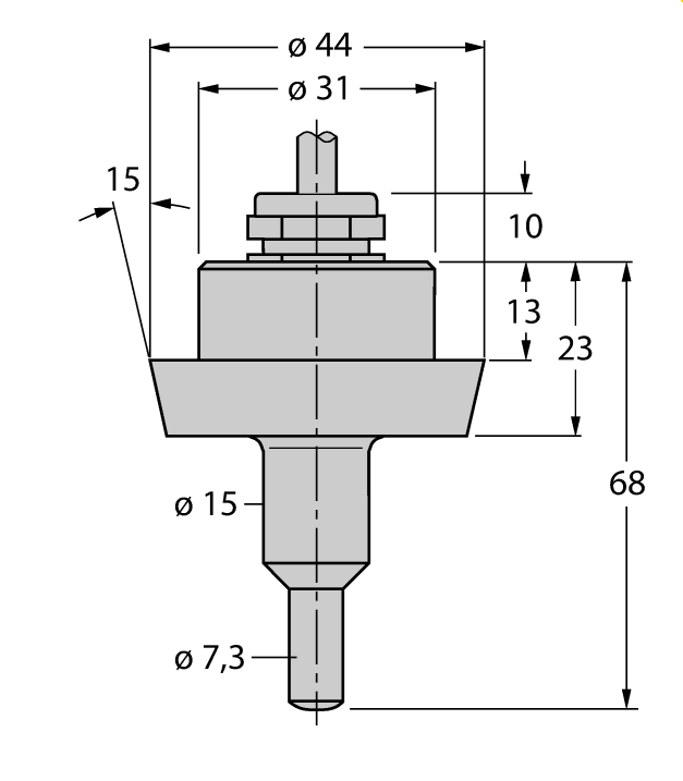 德国TURCK图尔克流量传感器FCS-DN25A4-NA/D100