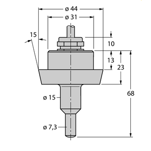德国TURCK图尔克流量传感器FCS-DN25A4-NA/D100