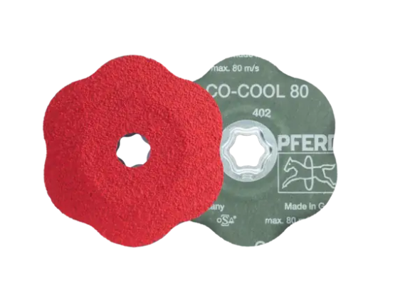 德国PFERD马圈COMBICLICK 光纤盘轮廓CC-FS 125 CO-COOL 120 CONTOUR