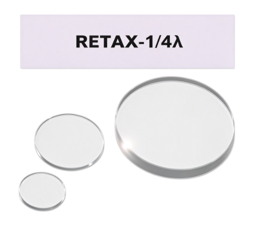 日本LUCEO鲁机欧 四分之一波片 Φ10 相位差板 RETAX-1/4λ-○○○-10