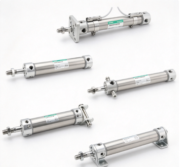 日本CKD喜开理圆形紧凑型气缸SGM-TB-25D-100-T0H-R-MY