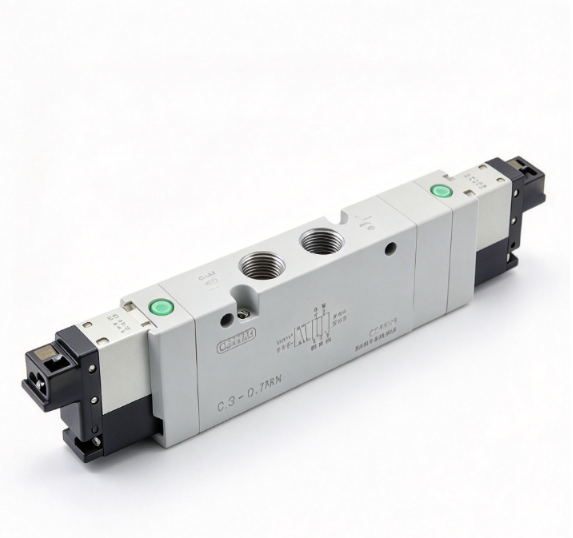日本CKD喜开理先导式5通换向阀4RD150-M5-G2M1-6